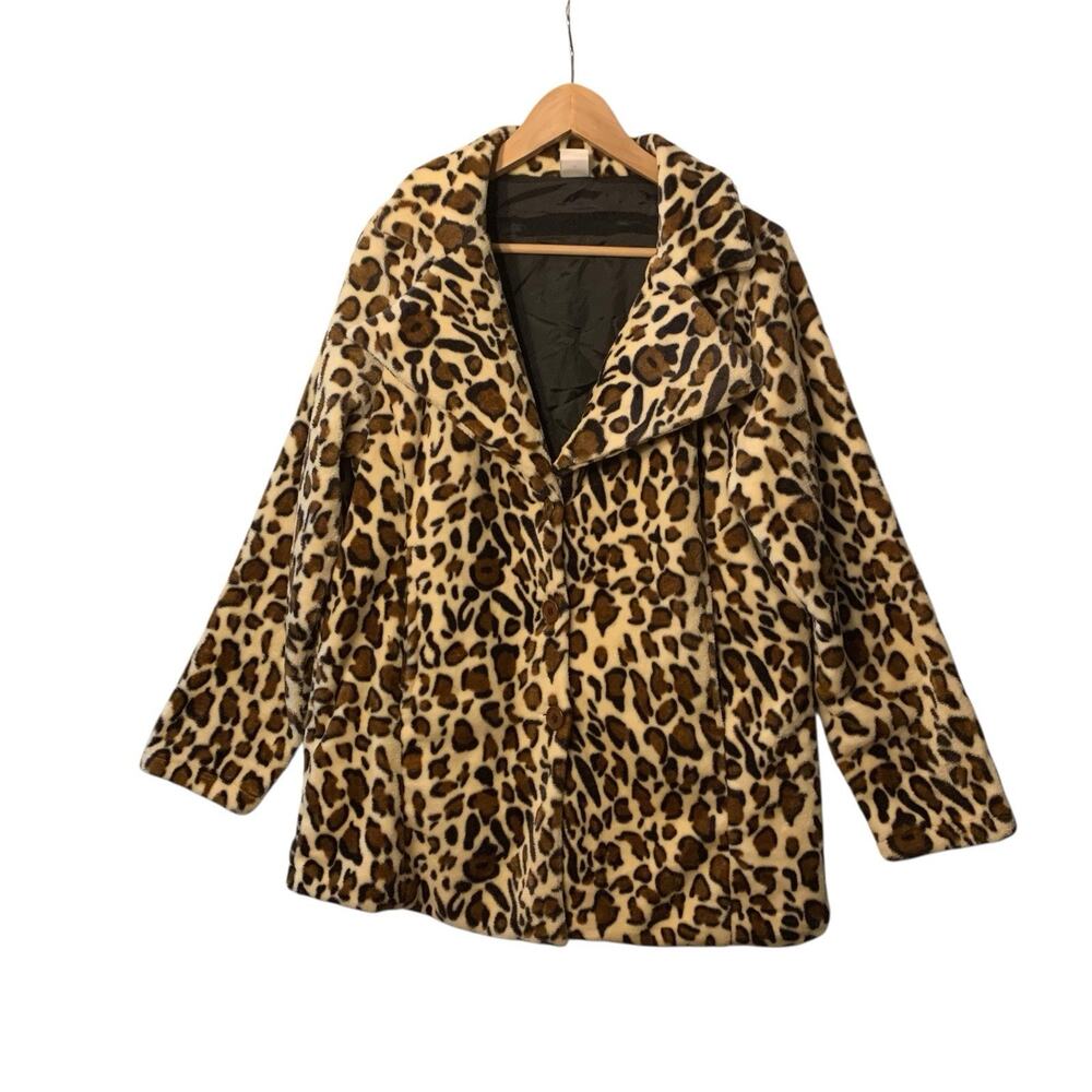 Yellowstone Beth Dutton Costume Cheetah Jacket Womens Med Brown Spirit